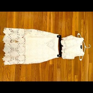 Look At Me Wow! Lace 2 piece dress
